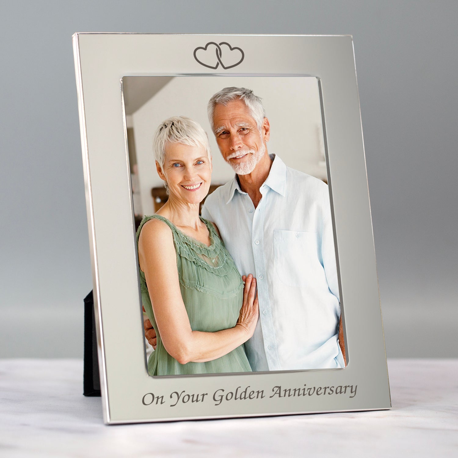 Silver 5x7 On Your Golden Wedding Anniversary Photo Frame - Photo Frames