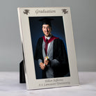 Personalised Silver 4x6 Graduation Photo Frame - Photo Frames