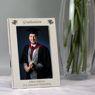 Personalised Silver 4x6 Graduation Photo Frame - Photo Frames
