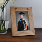 Personalised Wooden 5x7 Graduation Frame - Photo Frames