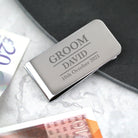 Personalised Groom Money Clip - Accessories