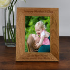 Personalised Wooden 5x7 Happy Mother’s Day Frame - Photo Frames