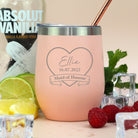 Personalised Maid of Honour Thermos Insulated Travel Tumbler - cup