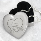 Personalised Mother Of The Bride Wedding Heart Trinket Box - Trinket Box