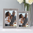 Silver 4x6 I Love You Photo Frame - Photo Frames