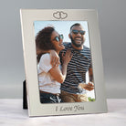 Silver 5x7 I Love You Photo Frame - Photo Frames