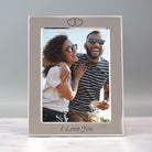 Silver 5x7 I Love You Photo Frame - Photo Frames