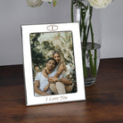 Silver 5x7 I Love You Photo Frame - Photo Frames