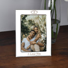 Silver 5x7 I Love You Photo Frame - Photo Frames