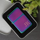 Personalised Initials Rainbow Lighter & Gift Box - Lighters