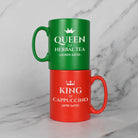 Personalised King & Queen Mug Set - Mugs