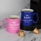 Personalised King & Queen Mug Set - Mugs