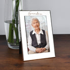 Personalised Silver 4x6 Large Name Photo Frame - Photo Frames