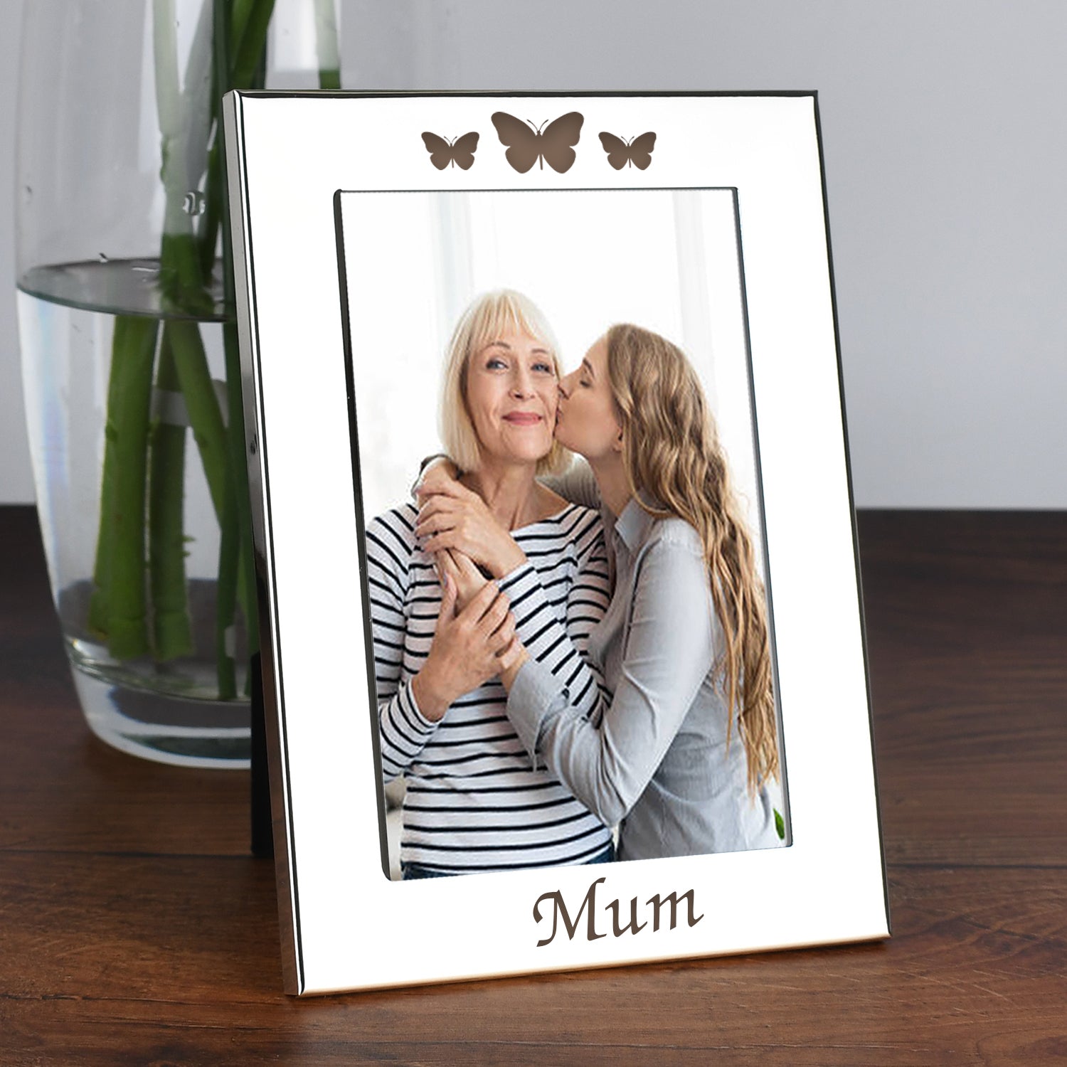 Silver 4x6 Mum Photo Frame - Photo Frames