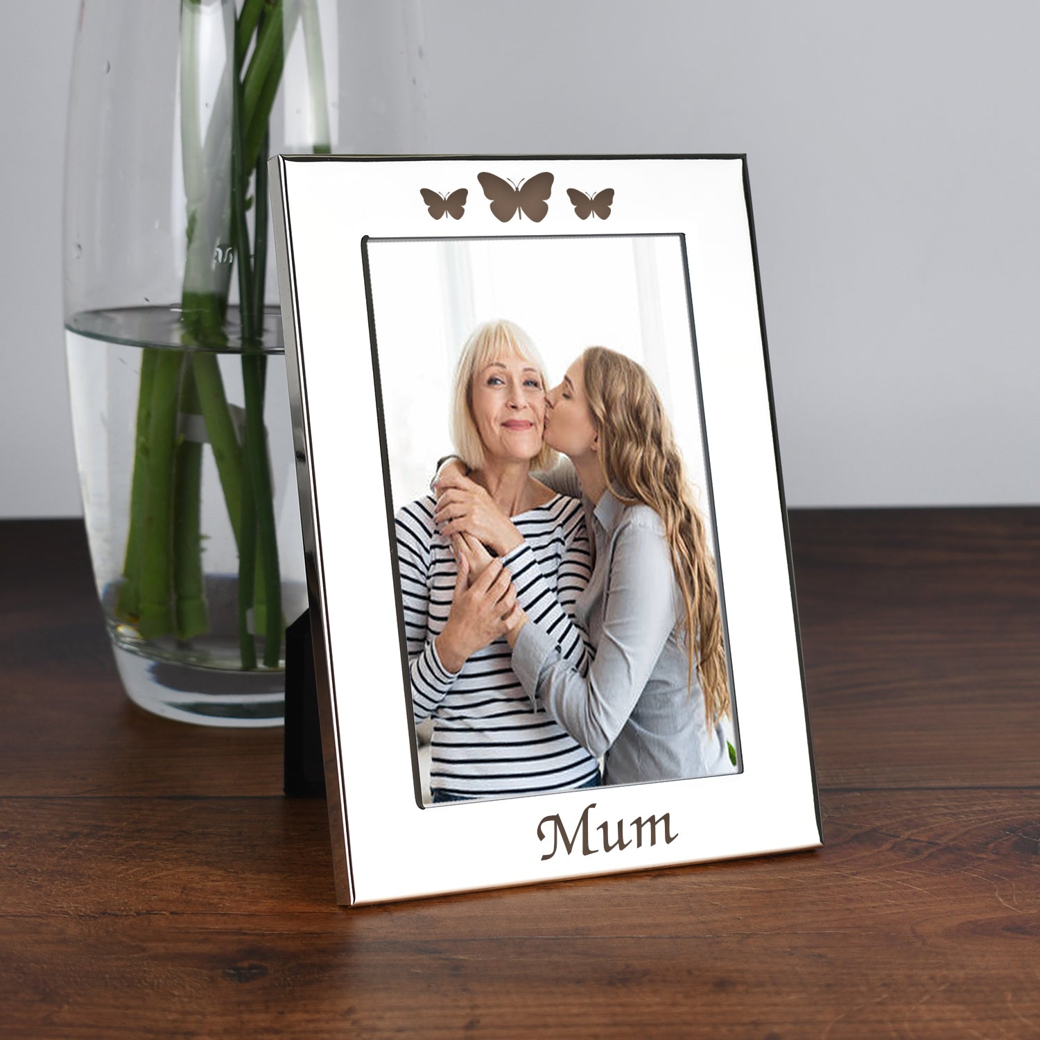 Silver 4x6 Mum Photo Frame - Photo Frames
