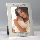 Personalised Silver 5x7 Mummy And Me Photo Frame - Photo Frames