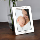 Personalised Silver 5x7 Mummy And Me Photo Frame - Photo Frames