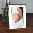 Personalised Silver 4x6 Mummy And Me Photo Frame - Photo Frames