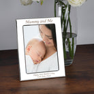 Personalised Silver 5x7 Mummy And Me Photo Frame - Photo Frames