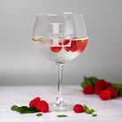Personalised Initial & Name Balloon Gin Glass - Balloon Glass