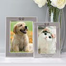 Personalised Paw Prints 4x6 Photo Frame - Photo Frames