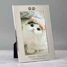 Personalised Paw Prints 4x6 Photo Frame - Photo Frames