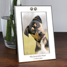 Personalised Paw Prints 4x6 Photo Frame - Photo Frames