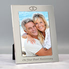 Silver 5x7 On Your Pearl Wedding Anniversary Photo Frame - Photo Frames