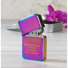 Personalised Message Rainbow Lighter & Gift Box - Lighters