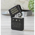 Personalised World’s Greatest Grandad Black Lighter & Gift Box - Lighters