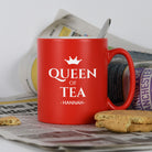 Personalised Queen Of Mug - Red - Mugs