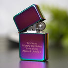Personalised Message Rainbow Lighter & Gift Box - Lighters