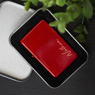 Personalised Large Name Red Ice Lighter & Gift Box - Lighters