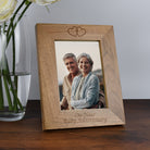 Wooden 5x7 On Your Ruby Anniversary Frame - Photo Frames