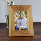 Personalised Wooden 4x6 On Your Silver Anniversary Frame - Photo Frames
