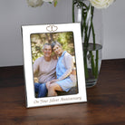 Silver 5x7 On Your Silver Wedding Anniversary Photo Frame - Photo Frames
