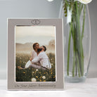 Silver 5x7 On Your Silver Wedding Anniversary Photo Frame - Photo Frames
