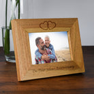 Personalised Wooden 6x4 Landscape On Your Silver Anniversary Frame - Photo Frames