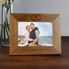 Personalised Wooden 7x5 Landscape On Your Silver Anniversary Frame - Photo Frames