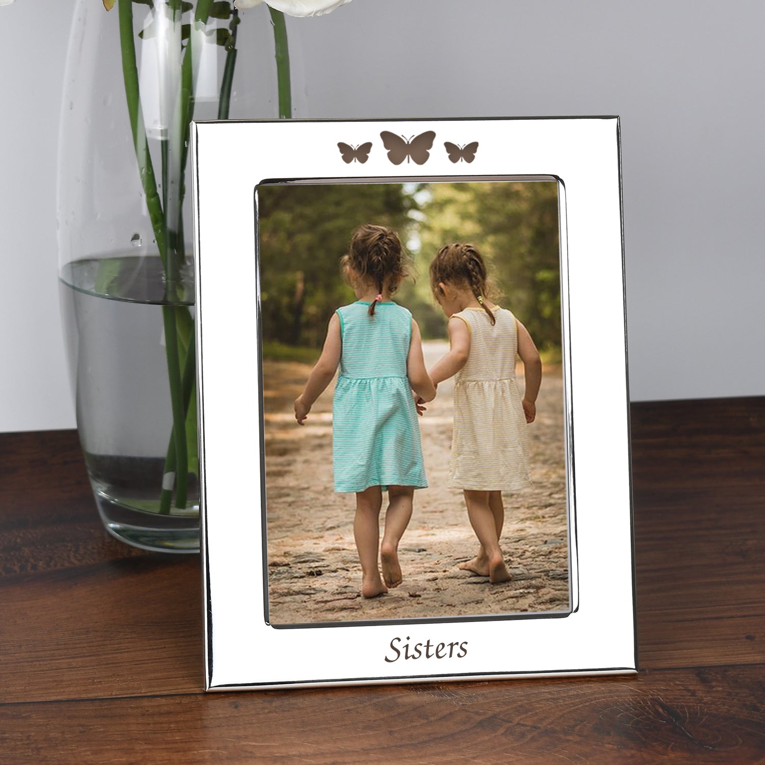Silver 5x7 Sisters Photo Frame - Photo Frames