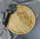 Personalised Slice of Heaven Large Round Pizza Board - Pizza Boards