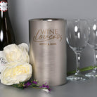 Personalised Wine Lovers Stainless Steel Wine Cooler - Wine Coolers