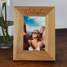 Personalised Wooden 4x6 Large Name Frame - Photo Frames