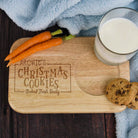 Personalised Christmas Cookies Wooden Tea Board