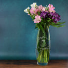 Personalised Floral Name & Message Bullet Vase - Bullet Vase