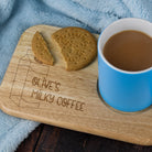 Personalised Milky Brew Wooden Tea Board - Tea Board