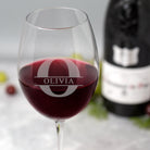 Personalised Large Initial & Name Wine Glass - Wine Glasses