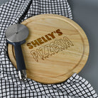 Personalised Pizzeria Large Round Pizza Board - Pizza Boards